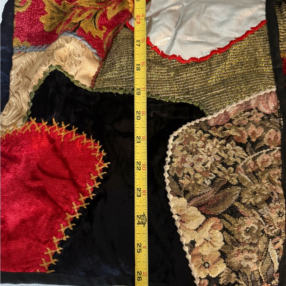 Vtg Allure Patchwork Blazer Jacket Black Multi Lo… - image 7